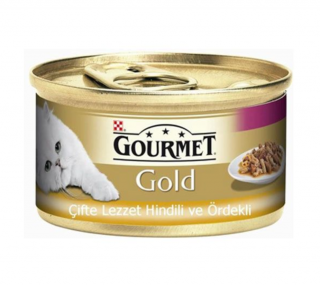 Gourmet Gold Hindili Ördekli 85 gr Kedi Maması kullananlar yorumlar